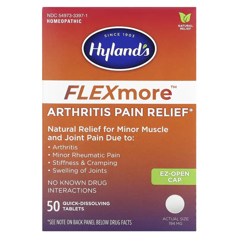 FLEXmore, Arthritis Pain Relief, 50 Quick-Dissolving Tablets