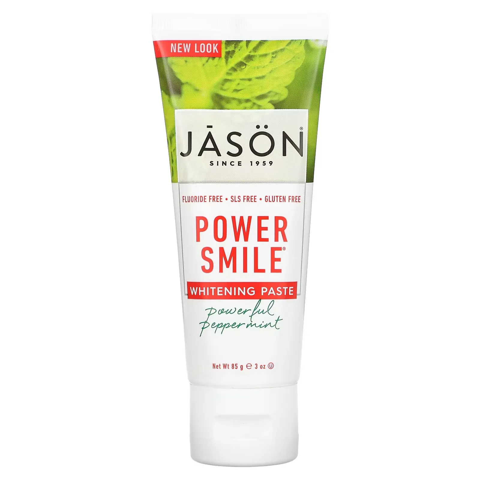 Power Smile, Whitening Paste, Powerful Peppermint, 3 oz (85 g)