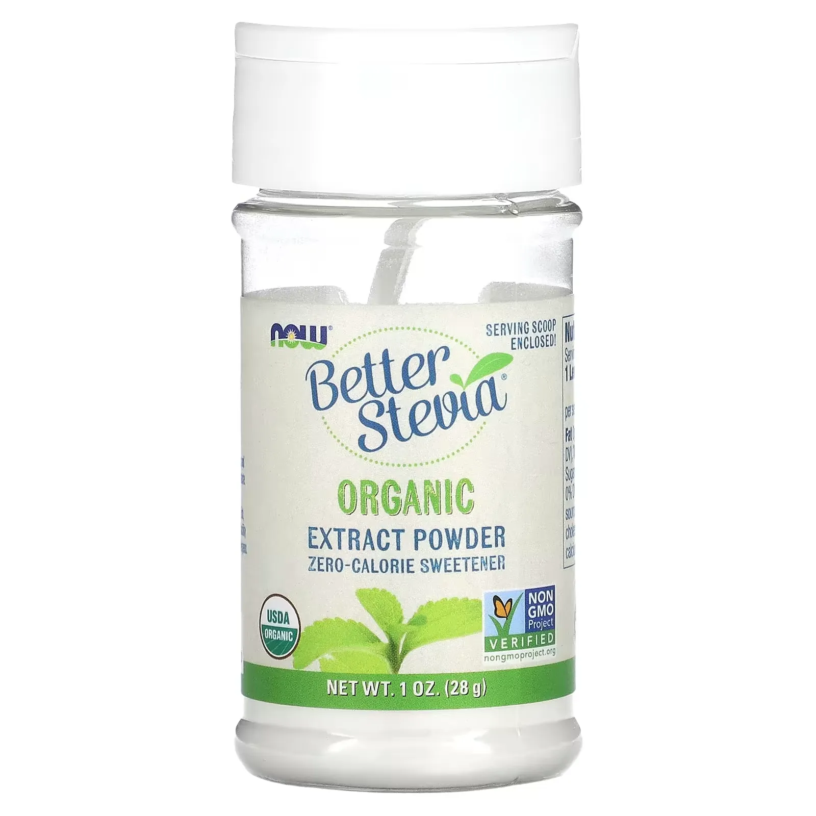 BetterStevia, Organic Extract Powder, 1 oz (28 g)