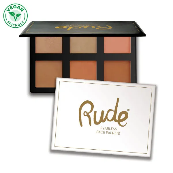 Rude Cosmetics Fearless Face Palette