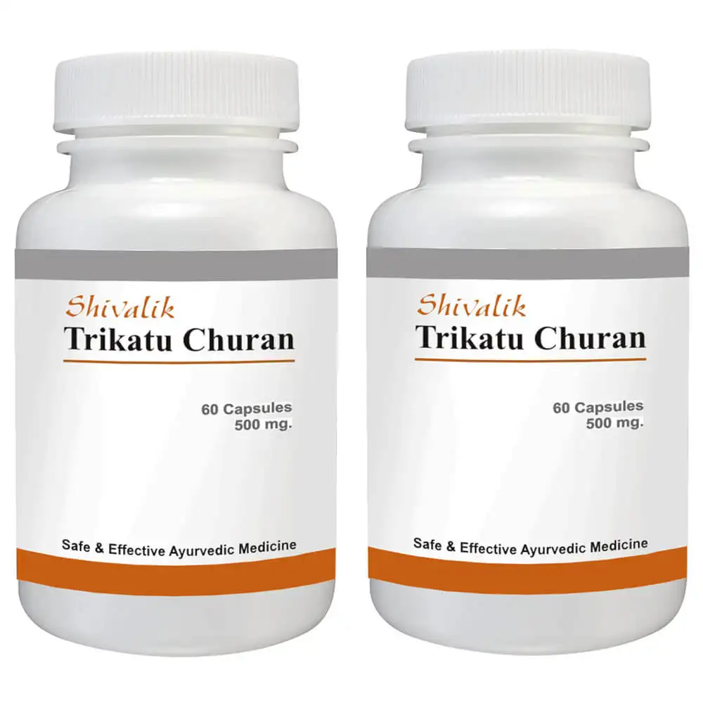 Shivalik Herbals Trikatu Churan,  120 capsules