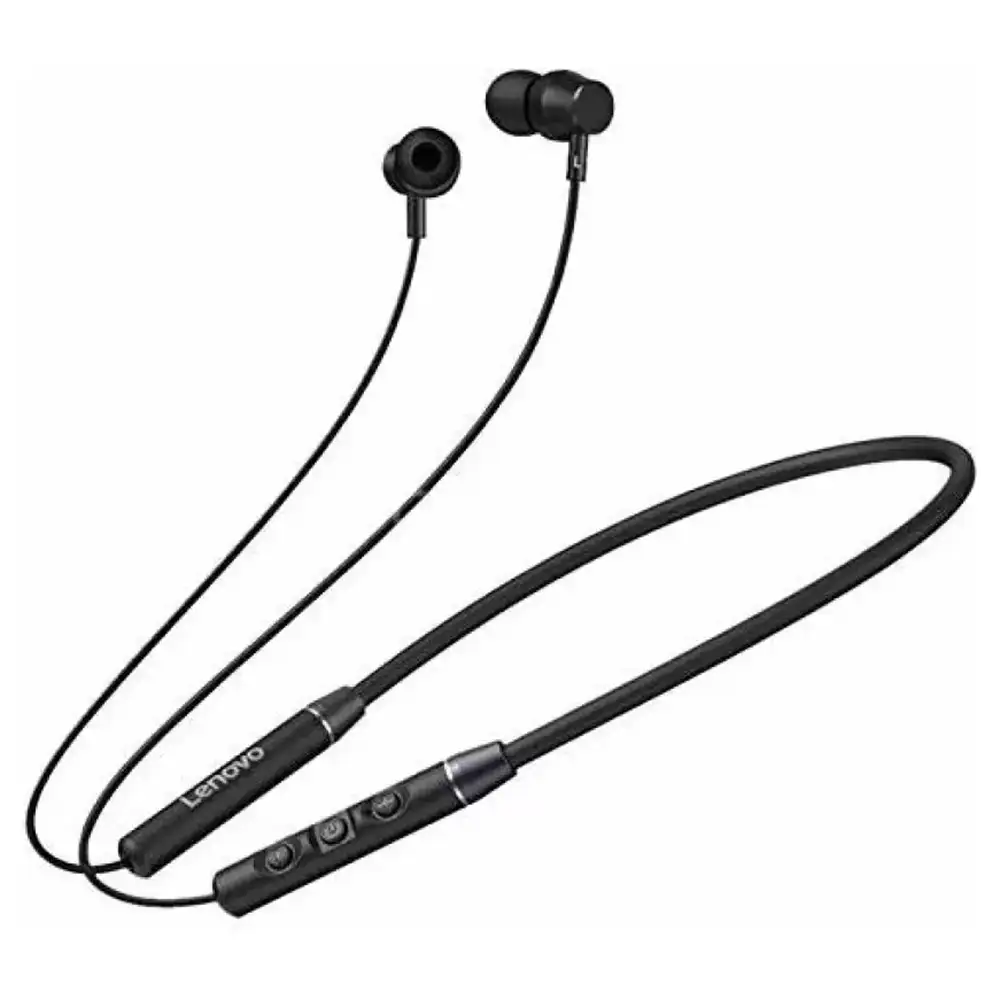 Lenovo QE03 Bluetooth Headset,  Black