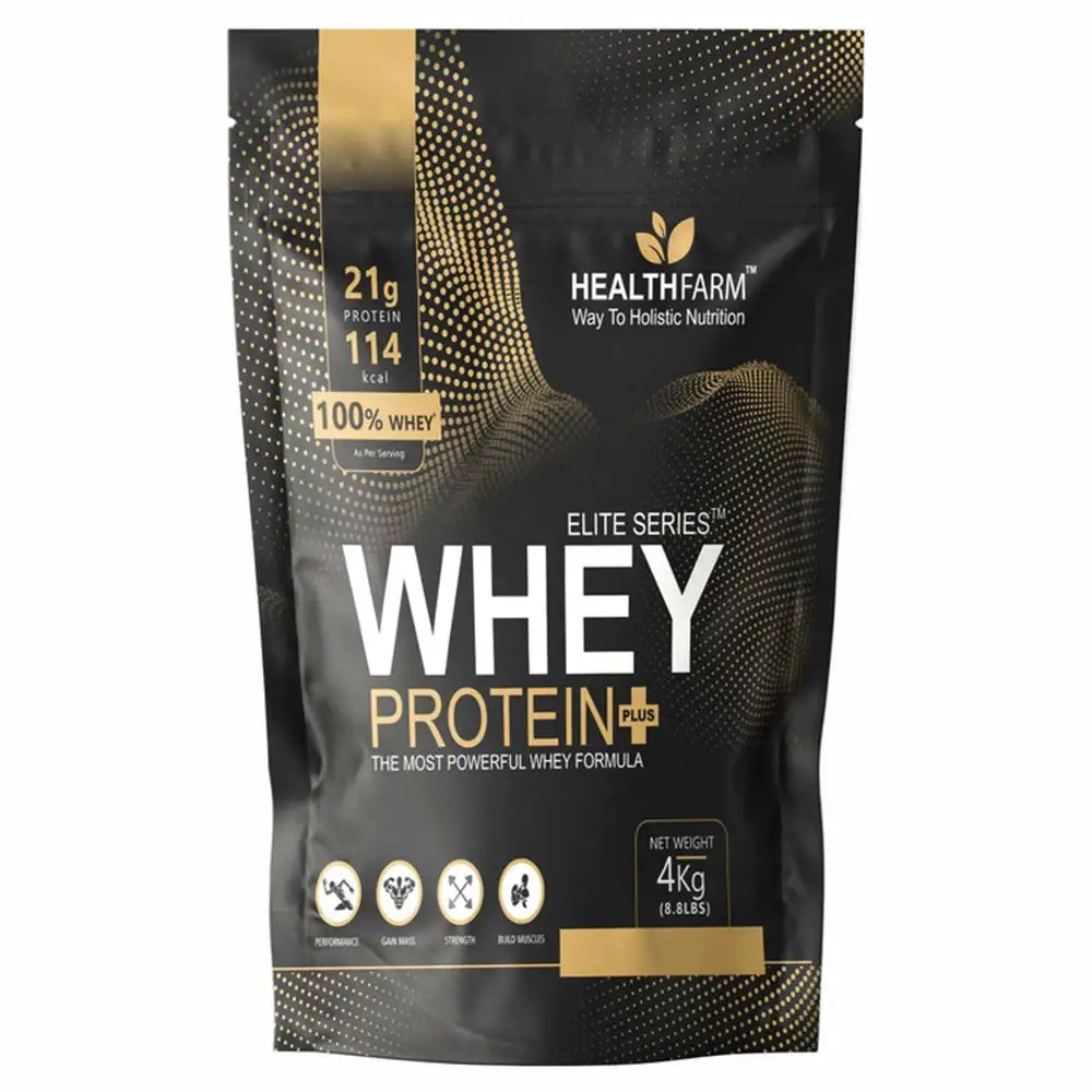 Healthfarm Elite Series Whey Protein Plus,  8.8 lb  Cafe Mocha