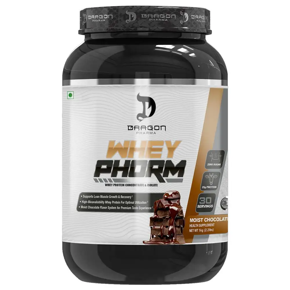 Dragon Pharma Whey Phorm,  2.2 lb  Moist Chocolate