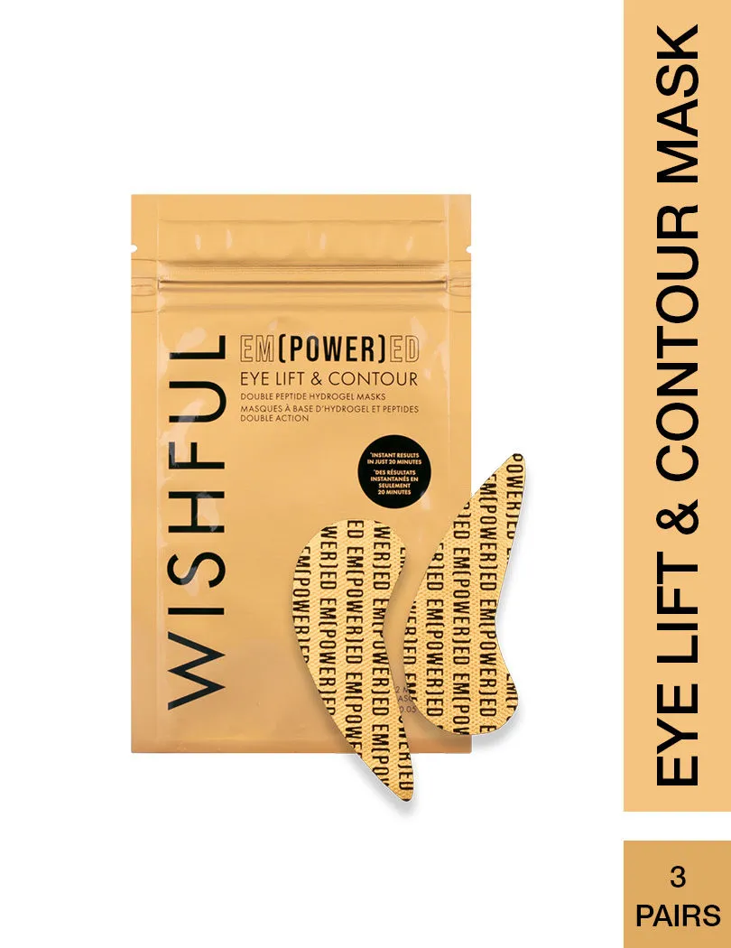 Wishful Empowered Eye Lift & Contour Double Peptide Hydrogel Masks