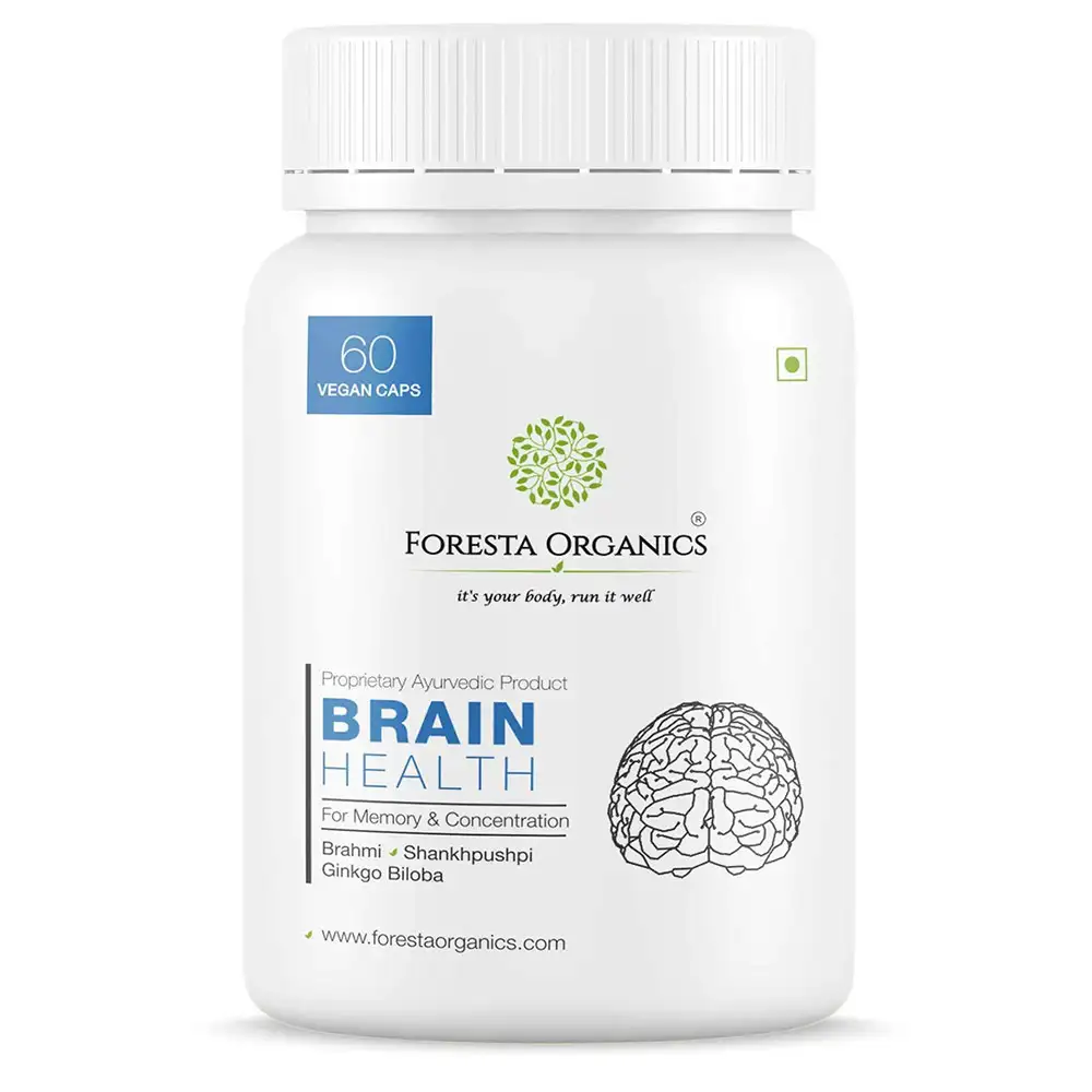 Foresta Organics Brain Health,  60 capsules