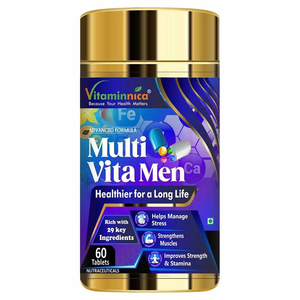 Vitaminnica Multi Vita Men,  60 tablet(s)  Unflavoured