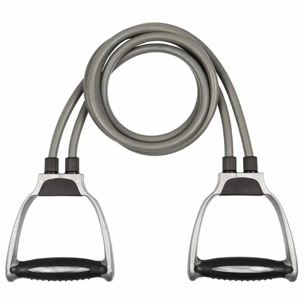 Love4ride Double Toning Tube for Resistance Training,  Grey  Free Size