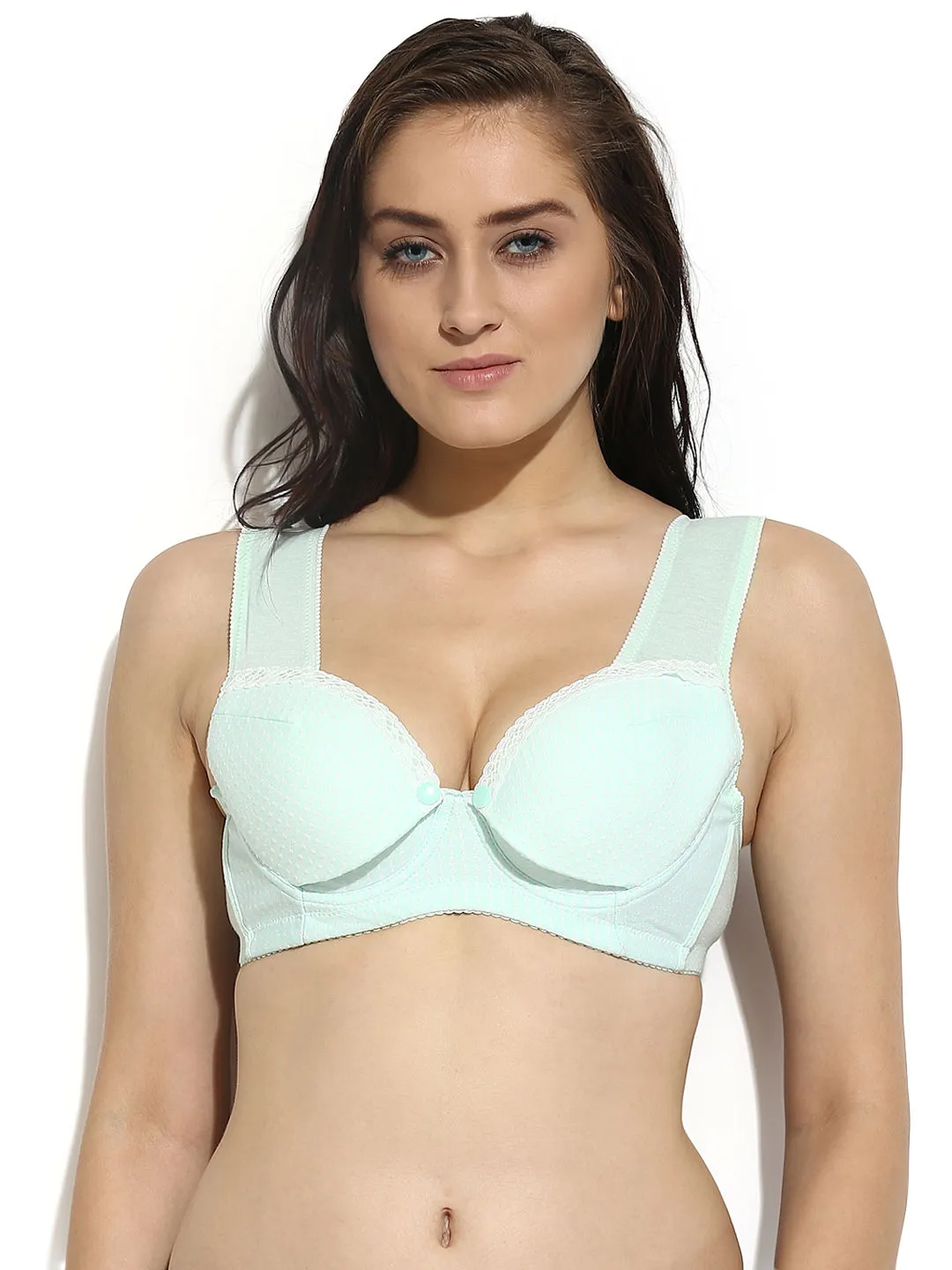 Da Intimo Green Maternity Bra (34B)