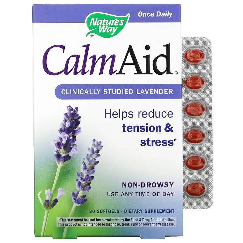 CalmAid, Clinically Studied Lavender, 30 Softgels