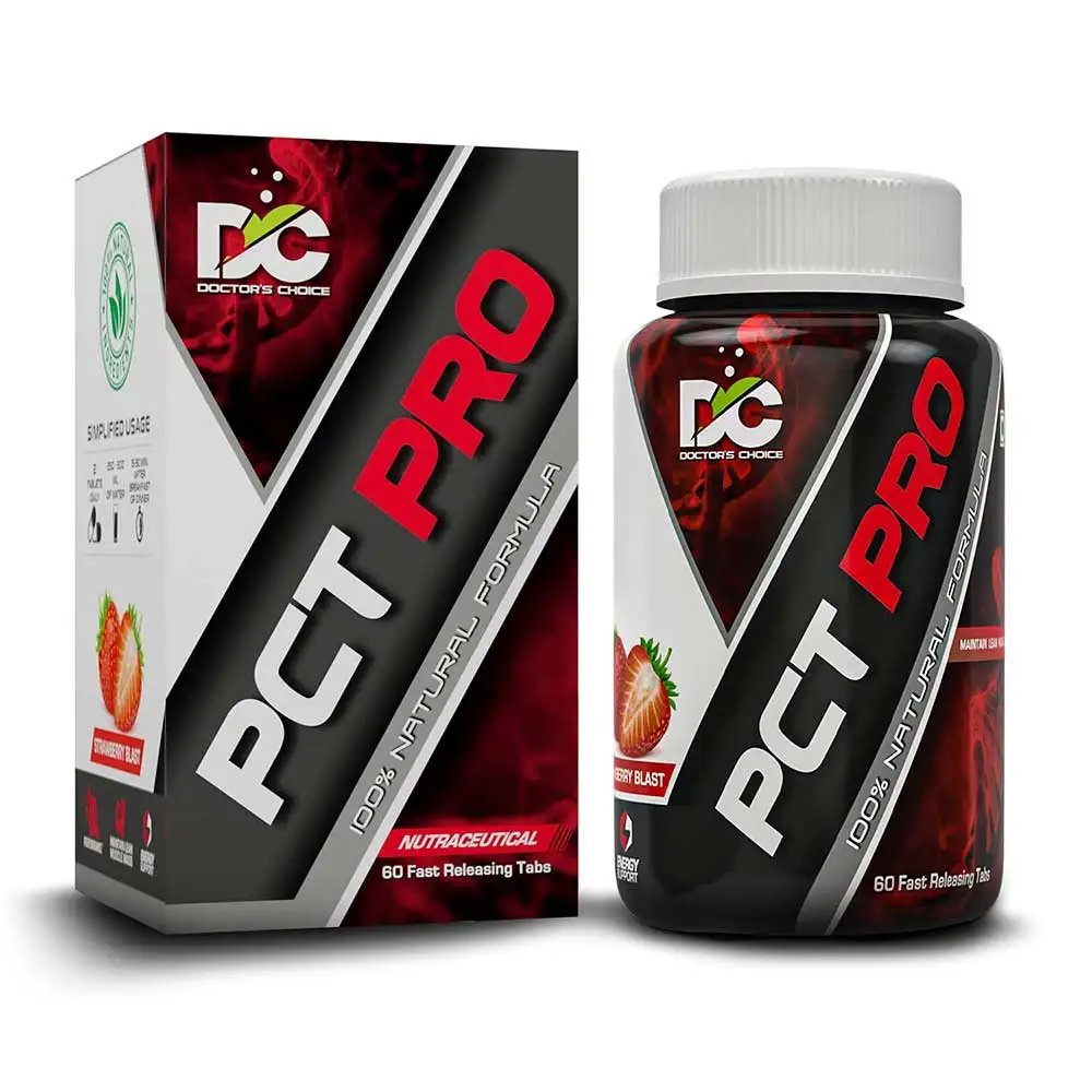 DOCTOR'S CHOICE PCT Pro,  60 tablet(s)  Strawberry Blast