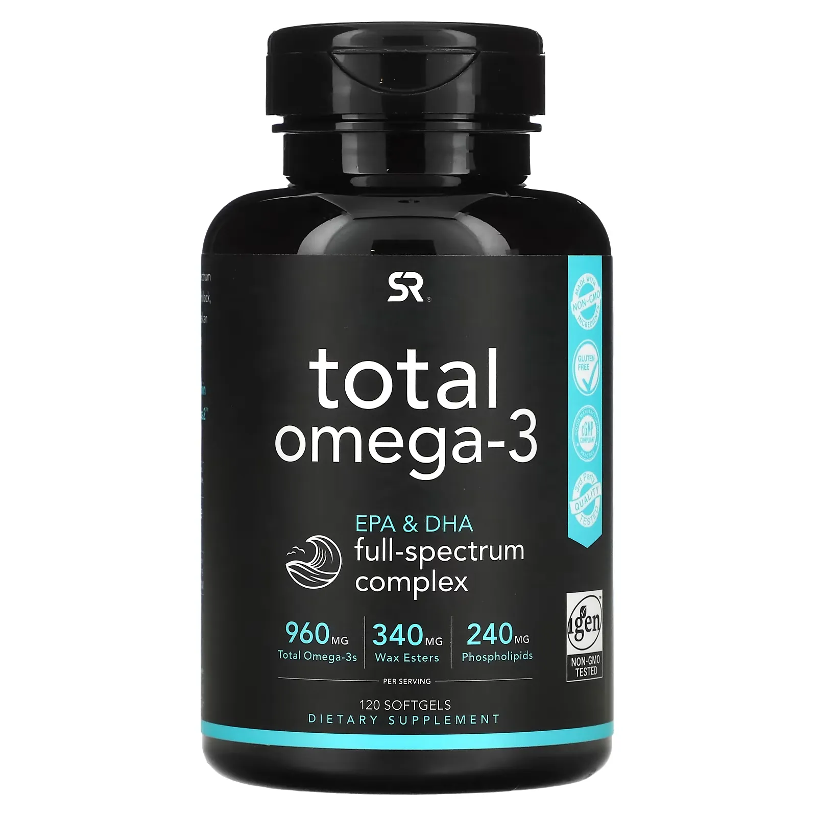 Total Omega-3, 120 Softgels