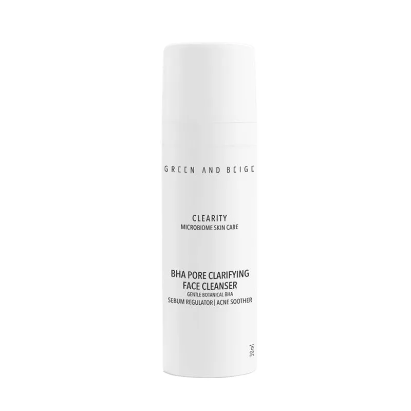 GREEN AND BEIGE Clearity Bha Pore Clarifying Face Cleanser