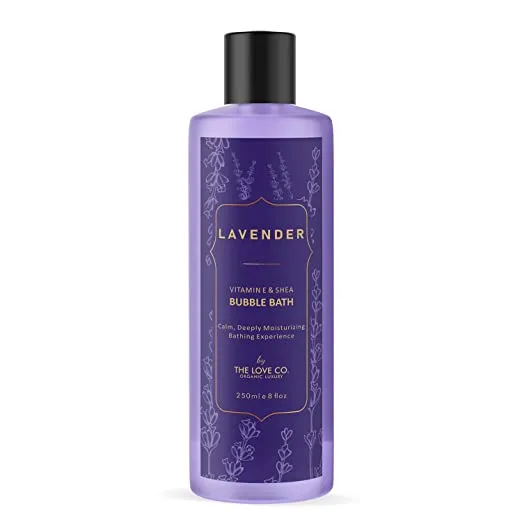 The Love Co. Organic Luxury Bubble Delight Lavender & Vanilla Body Wash