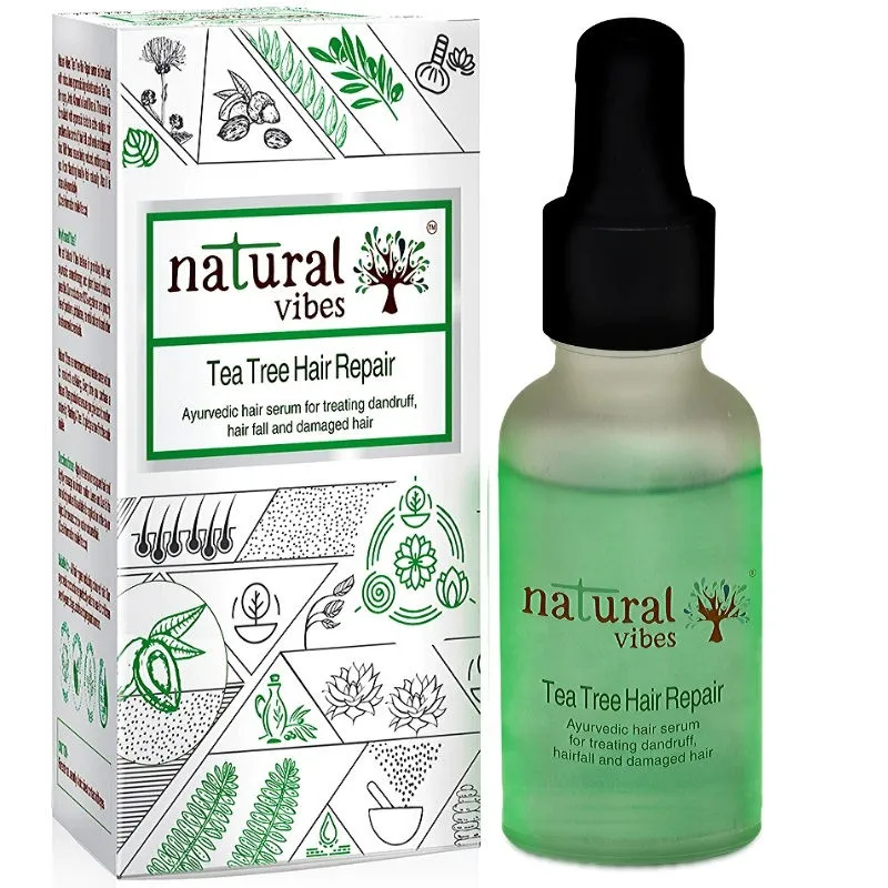 Natural Vibes Ayurvedic Tea Tree Hair Repair Serum