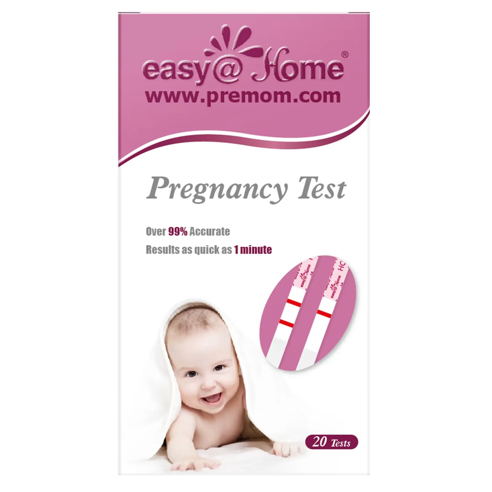 Pregnancy Test, 20 Tests