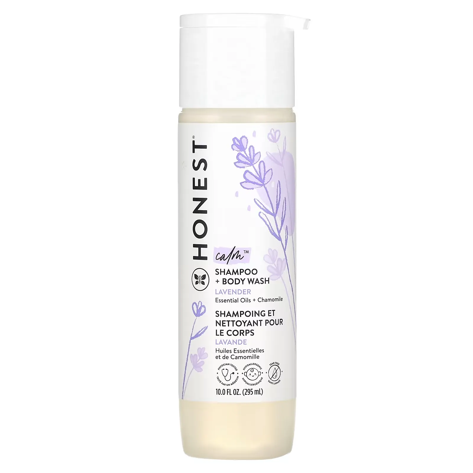 Calm Shampoo + Body Wash, Lavender, 10 fl oz (295 ml)