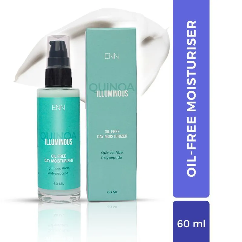 ENN Illuminous oil free day Face Moisturizer for Skin Brightening, Fermented Rice & Polypeptides