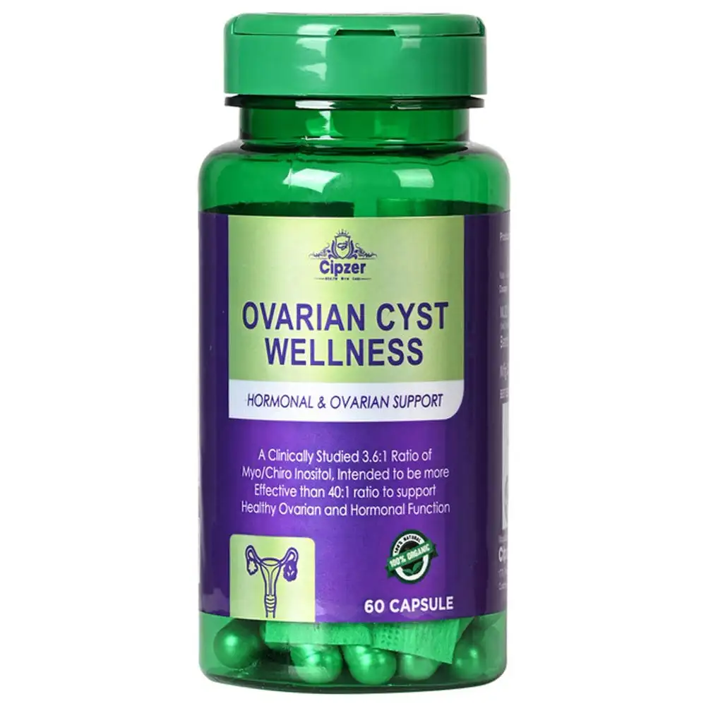 Cipzer Ovarian Cyst Wellness,  60 capsules  Unflavoured