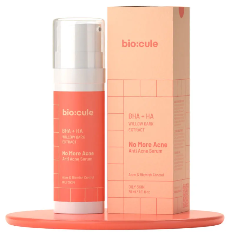 Biocule No More Acne Anti Acne Face Serum - For Acne Prone Skin & Oily Skin