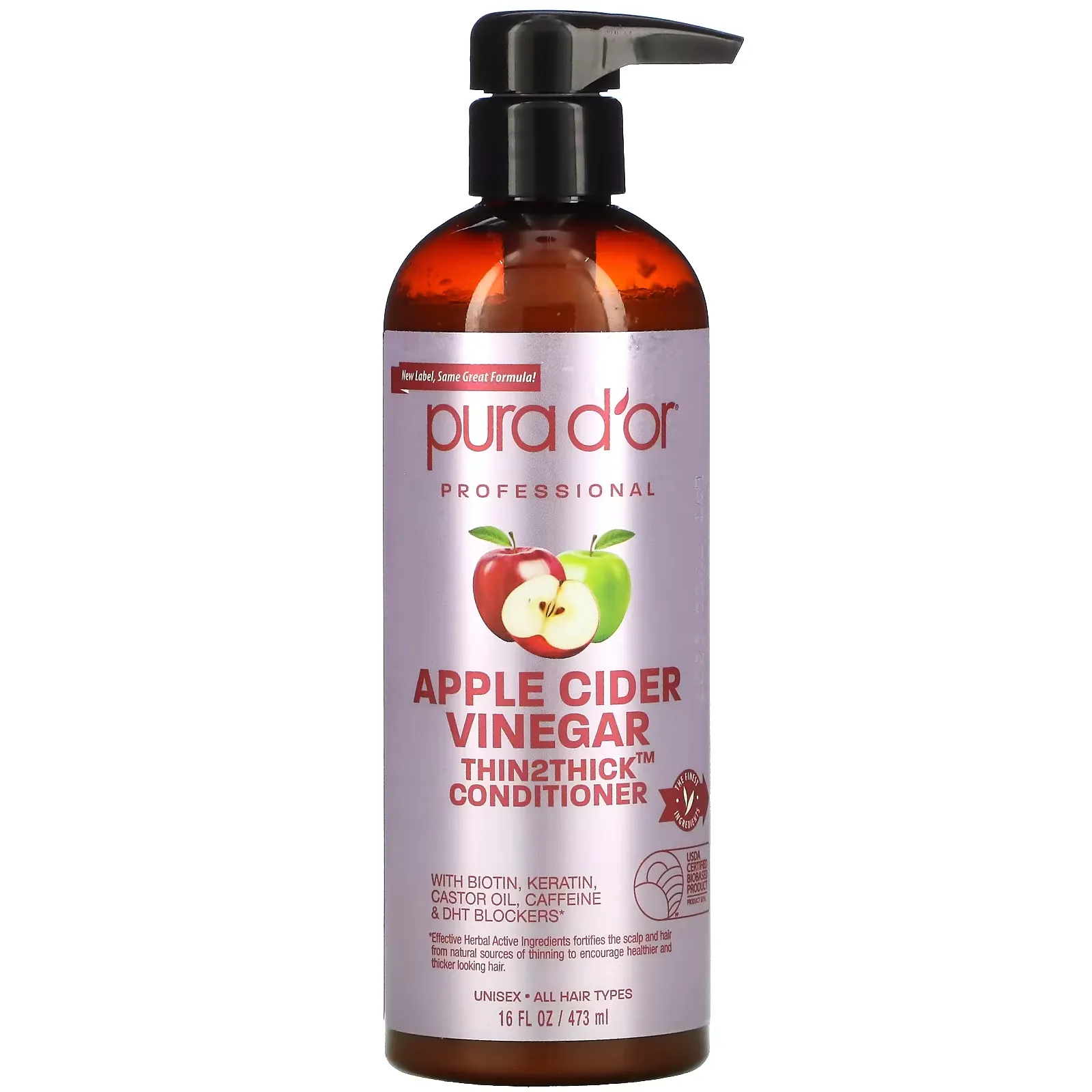 Apple Cider Vinegar, Thin2Thick, Conditioner, 16 fl oz (473 ml)