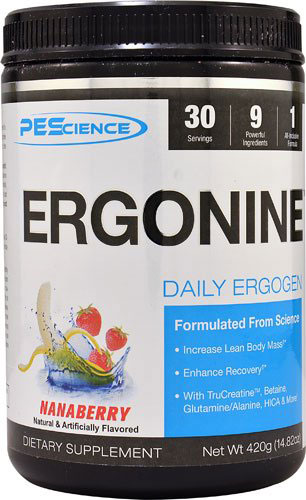 Ergonine By PES, Nanaberry, 30 Servings