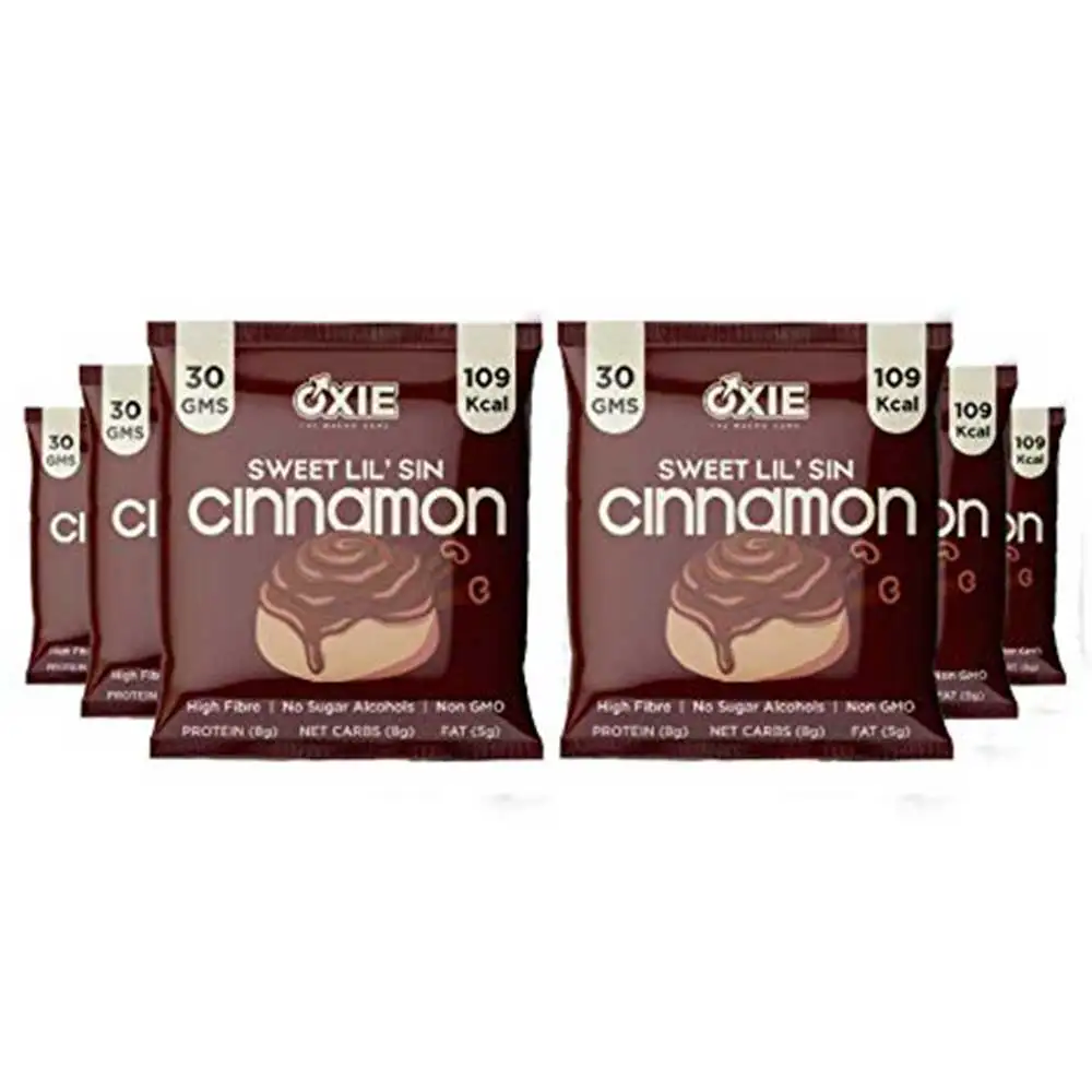 Oxie Nutrition Sweet Lil Dessert Bar,  6 bar(s)  Cinnamon