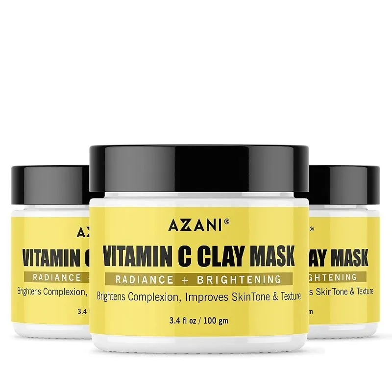 Azani Active Care Vitamin C Clay Mask - Pack Of 3