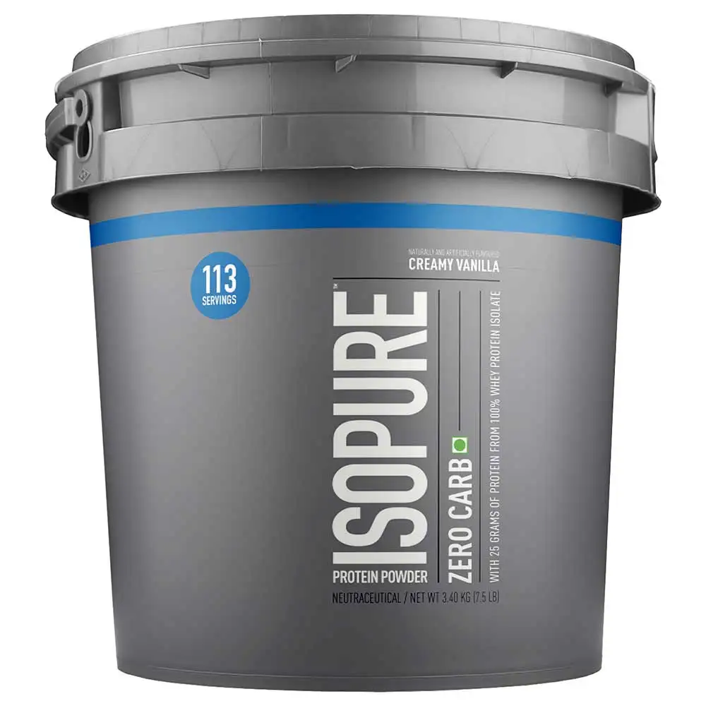 Isopure Zero Carb Protein Powder,  7.5 lb  Creamy Vanilla