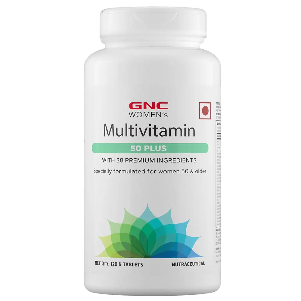 GNC Women's Multivitamin 50 Plus,  120 tablet(s)  Unflavoured