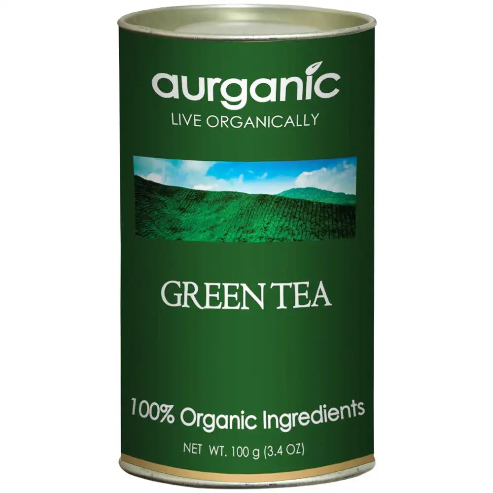 Aurganic Green Tea,  100 g  Natural