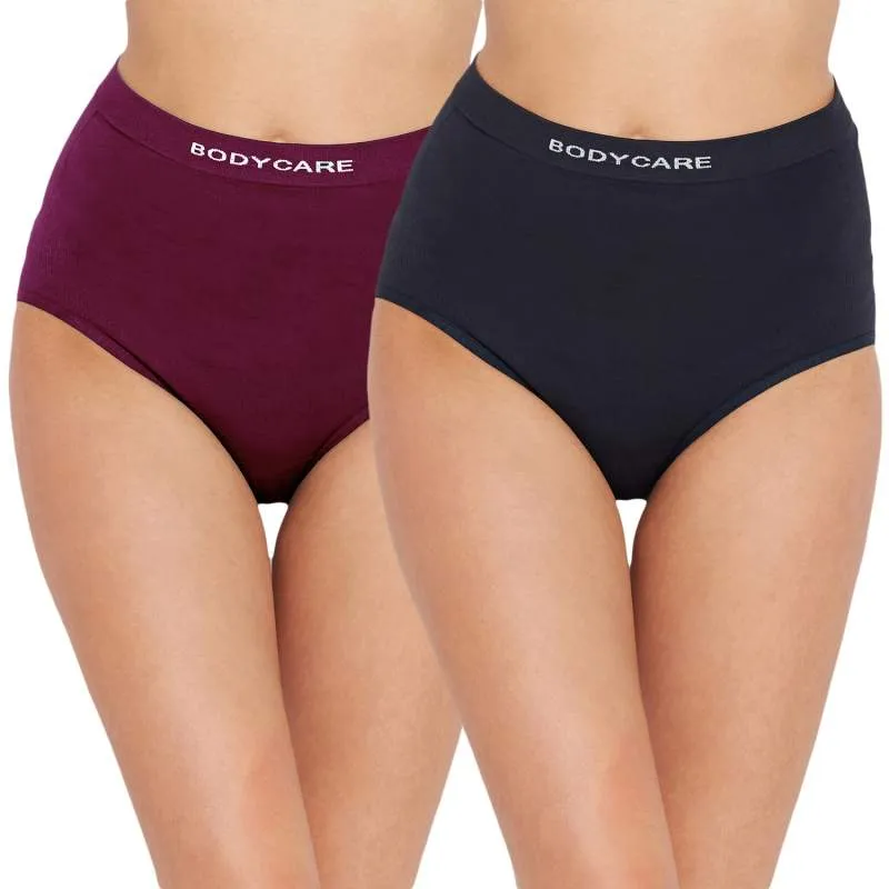 Bodycare Pack of 2 Assorted Seamless Maternity Panties