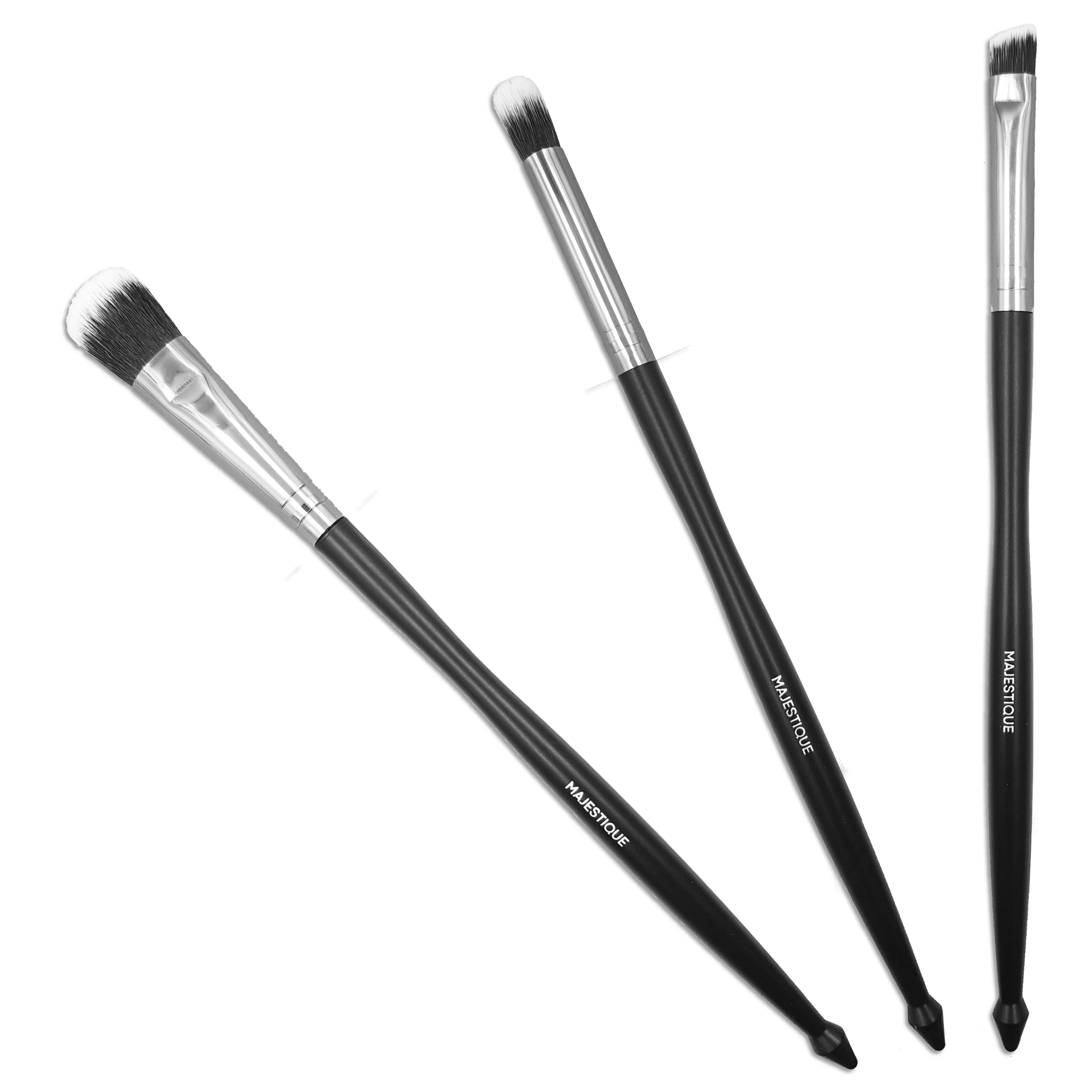 Majestique Tri Face Brush Set