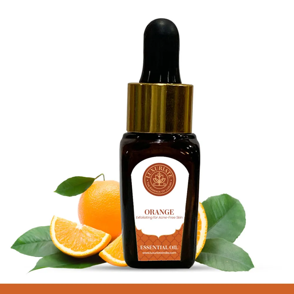 LUXURIATE Orange Essential Oil