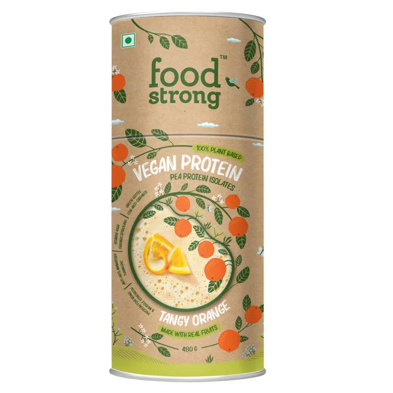 foodstrong Vegan Protein - Tangy Orange