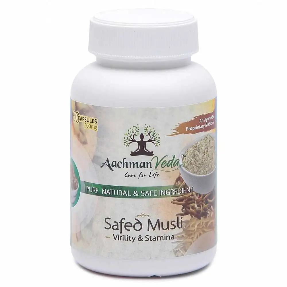 Aachman Veda Safed Musli,  60 capsules