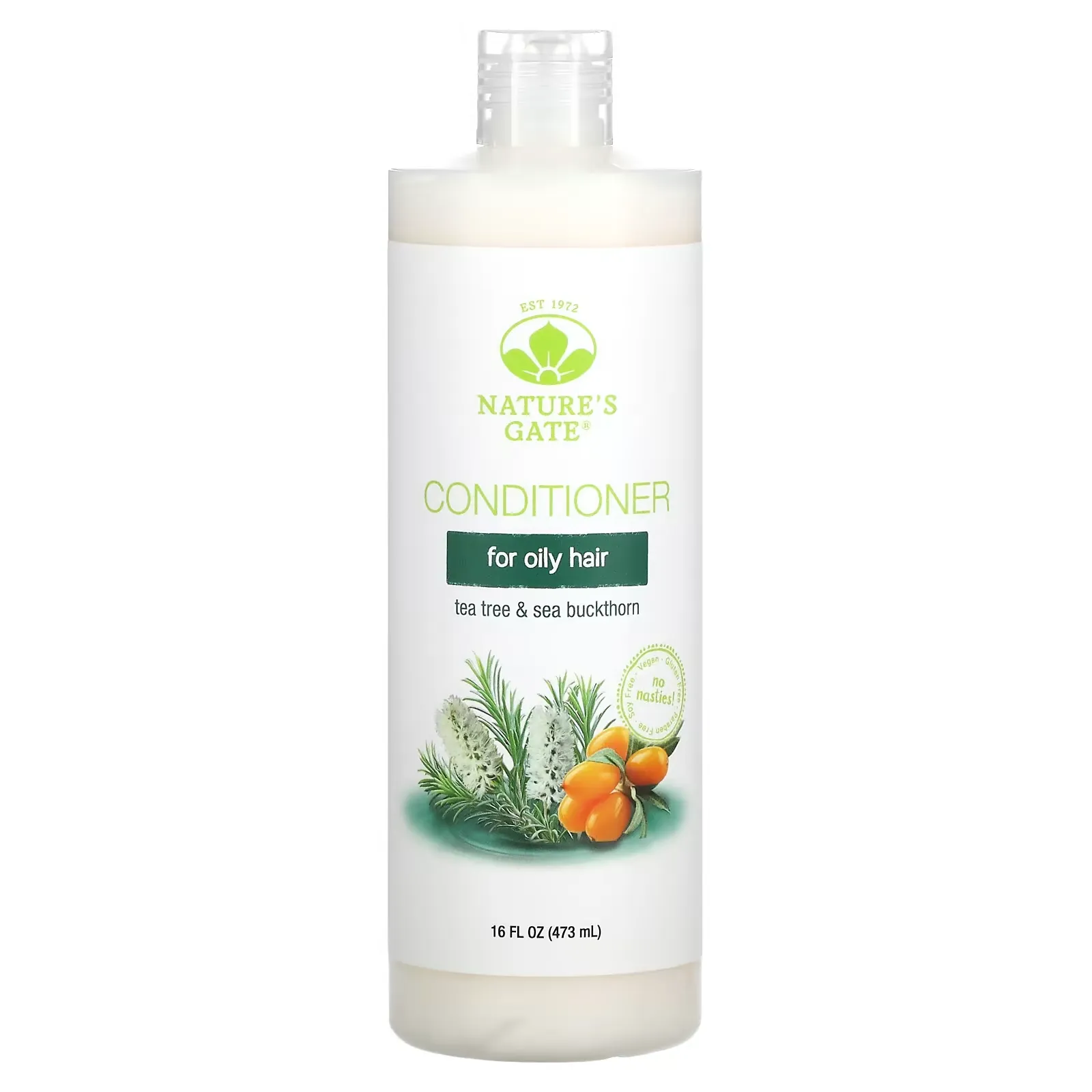 Tea Tree & Sea Buckthorn Conditioner for Oily Hair, 16 fl oz (473 ml)