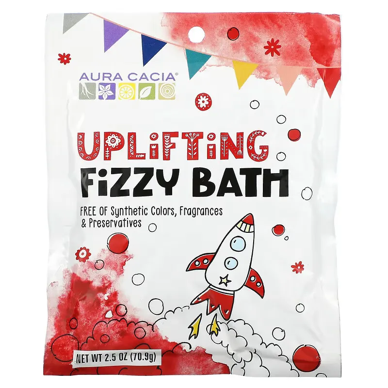 Kids, Fizzy Bath, Uplifting, 2.5 oz (70.9 g)