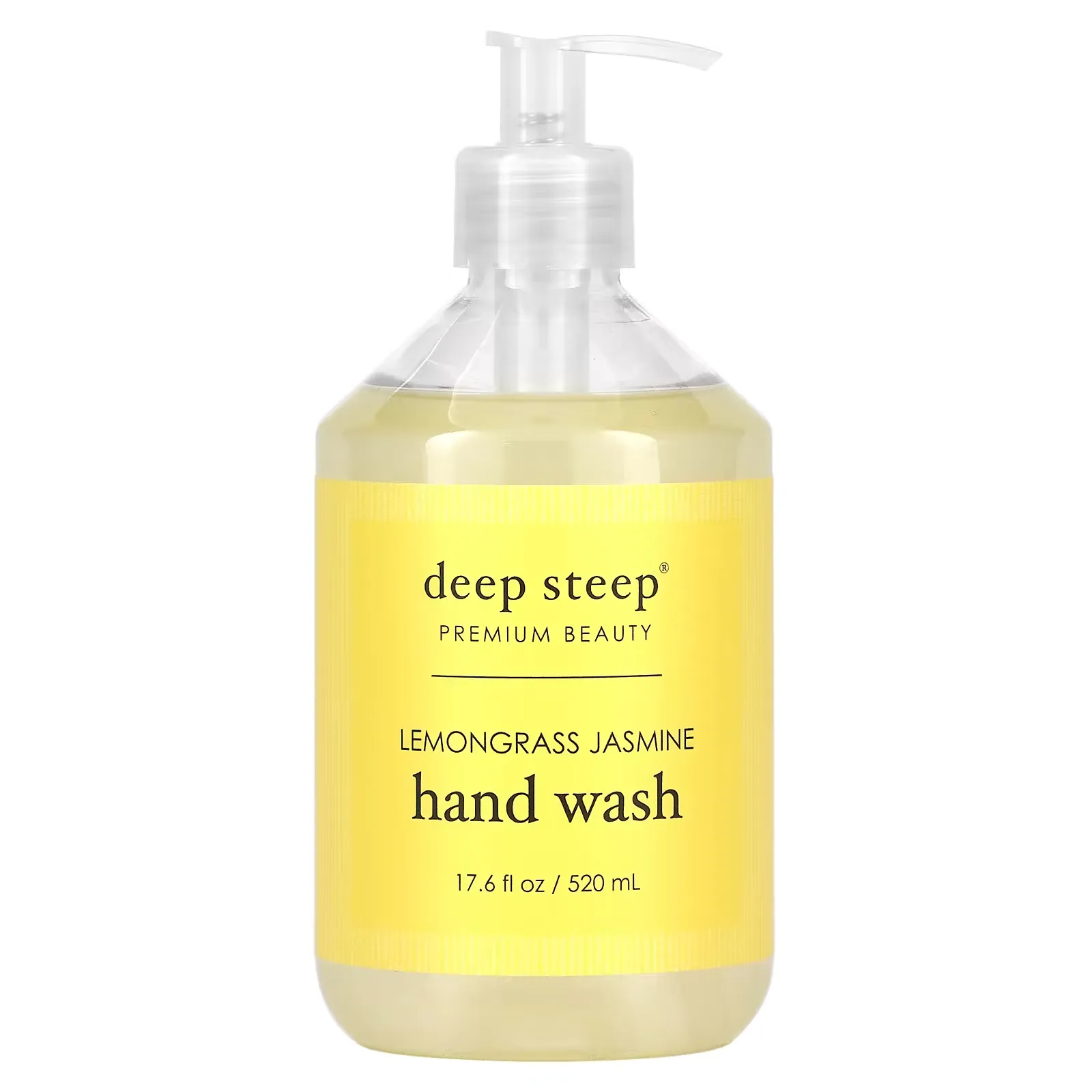 Hand Wash, Lemongrass Jasmine, 17.6 fl oz (520 ml)