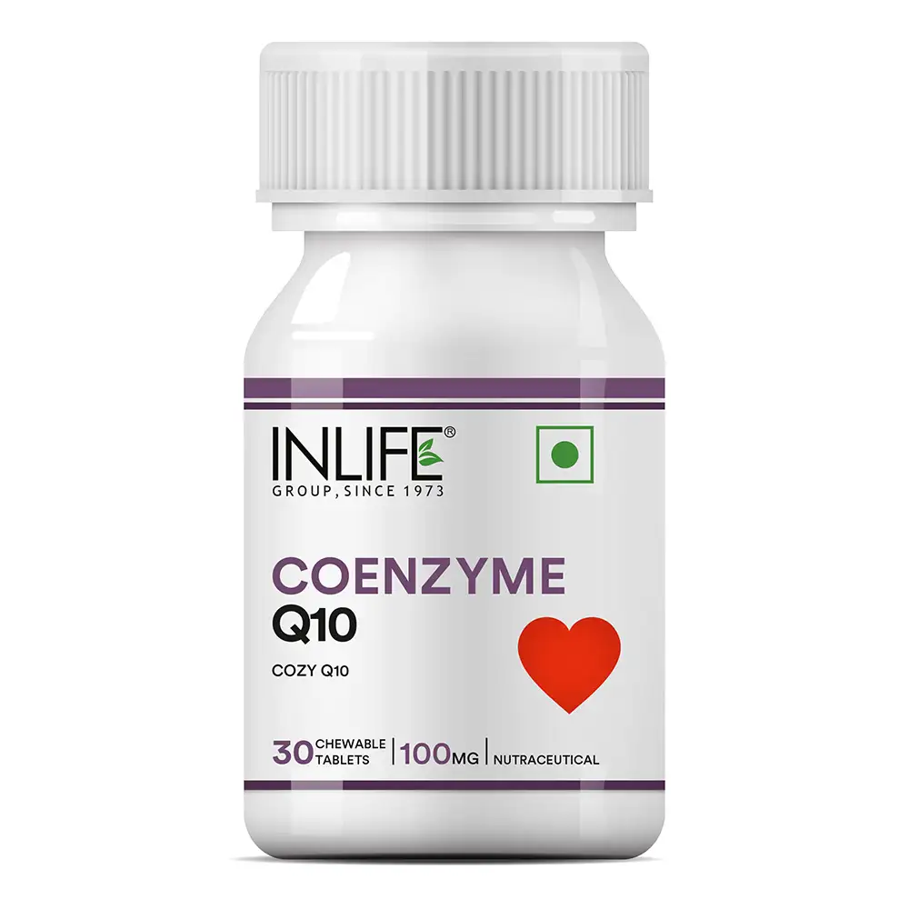 INLIFE Coenzyme Q10,  30 chewable tablet(s)