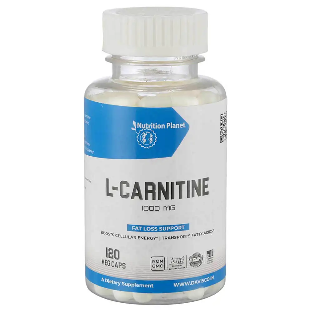 Nutrition Planet L Carnitine,  120 capsules  Unflavoured