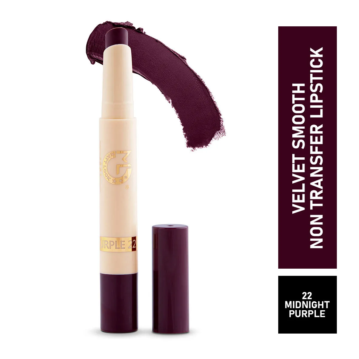 Matt look Velvet Smooth Non Transfer Lipstick