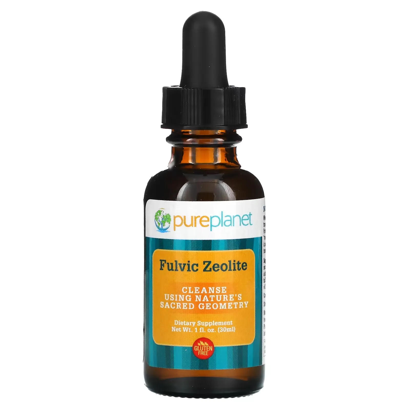 Fulvic Zeolite, 1 fl oz (30 ml)