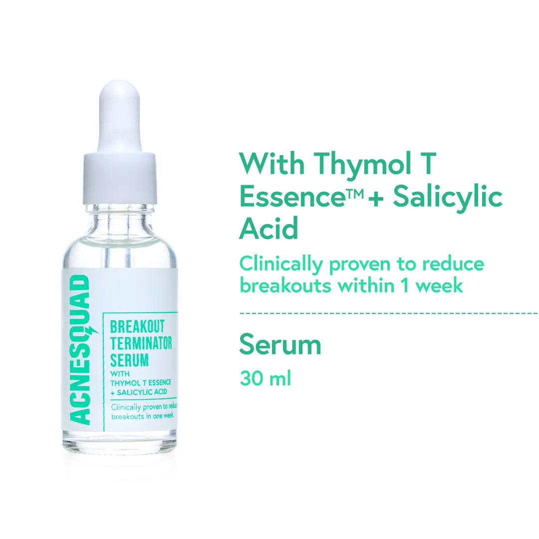 Acne Squad Serum for Active Acne with Thymol T Essence