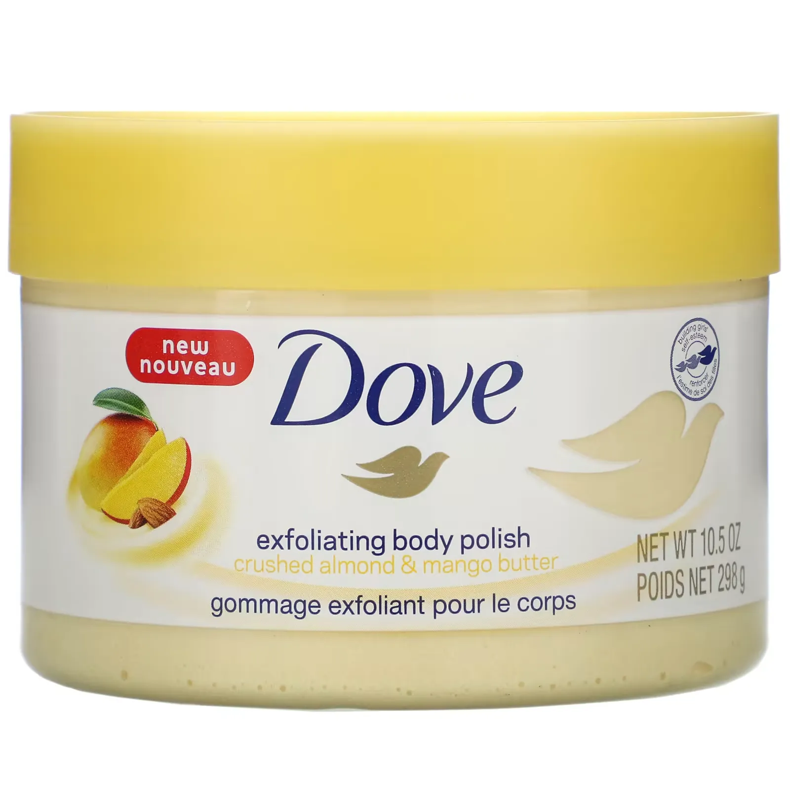 Exfoliating Body Polish, Crushed Almond and Mango Butter, 10.5 oz (298 g)