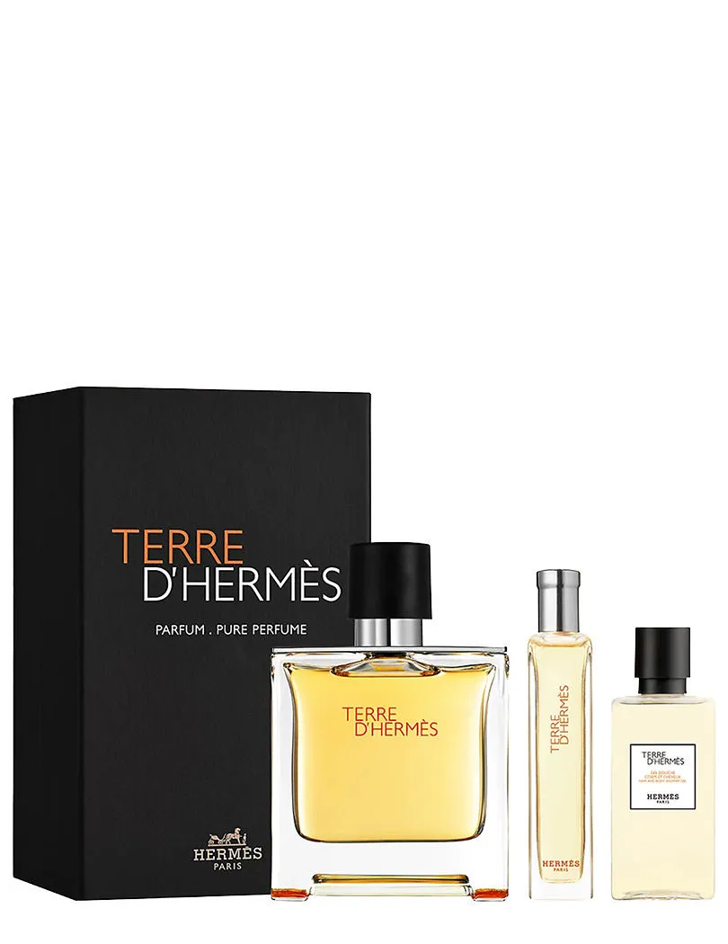 HERMES Terre D'hermes Gift Set Pure Perfume