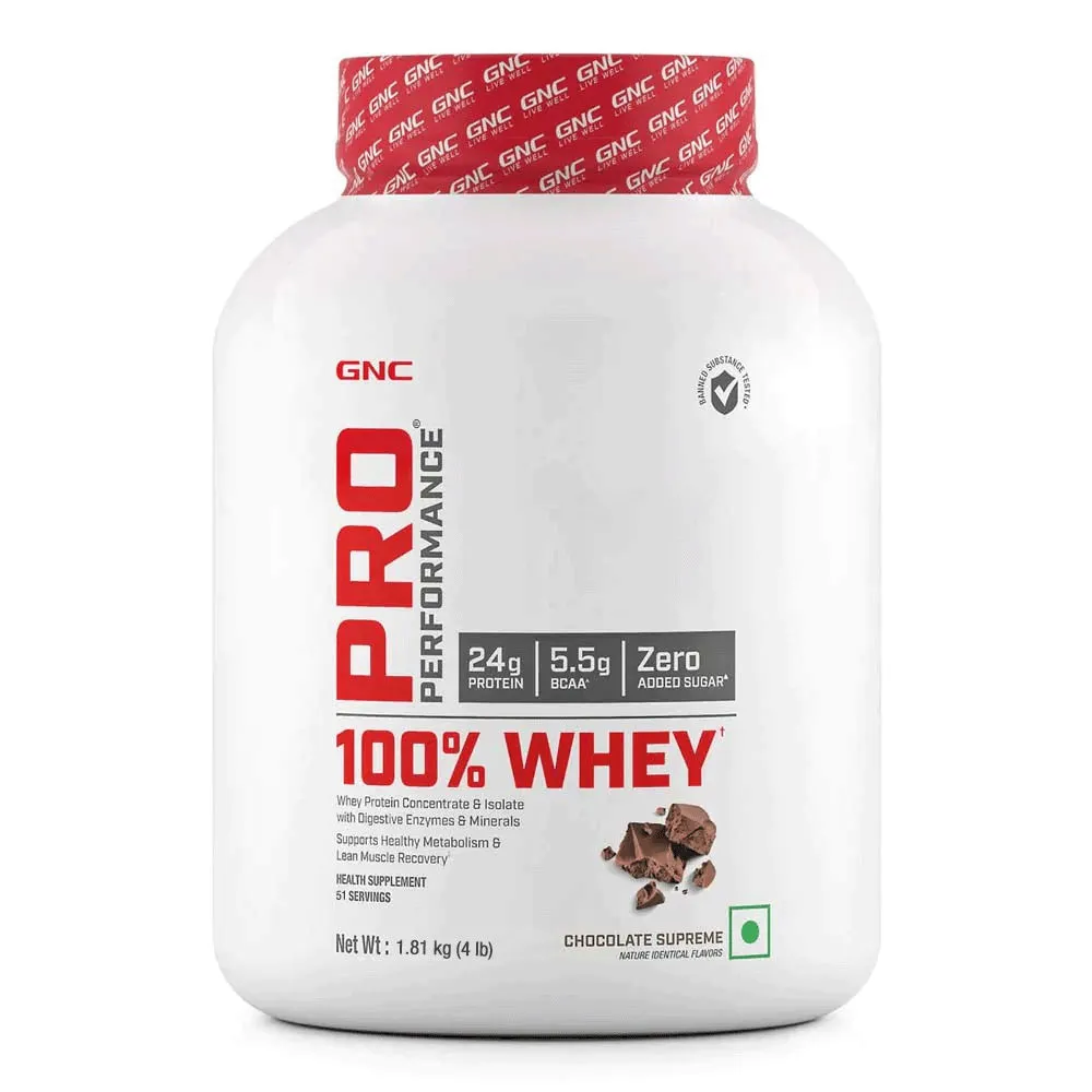 GNC Pro Performance 100% Whey Protein Powder - Chocolate Supreme