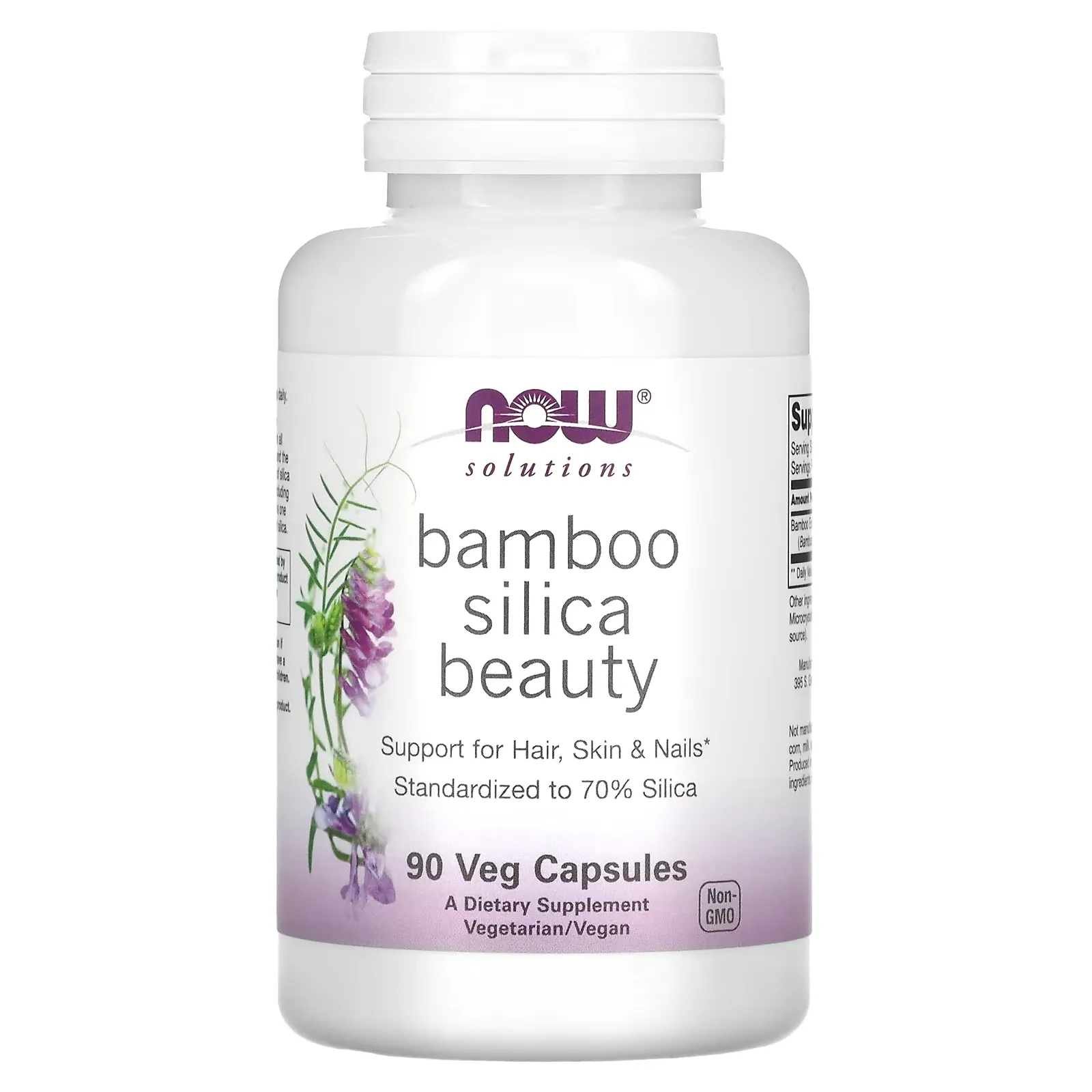 Solutions, Bamboo Silica Beauty,  90 Veg Capsules