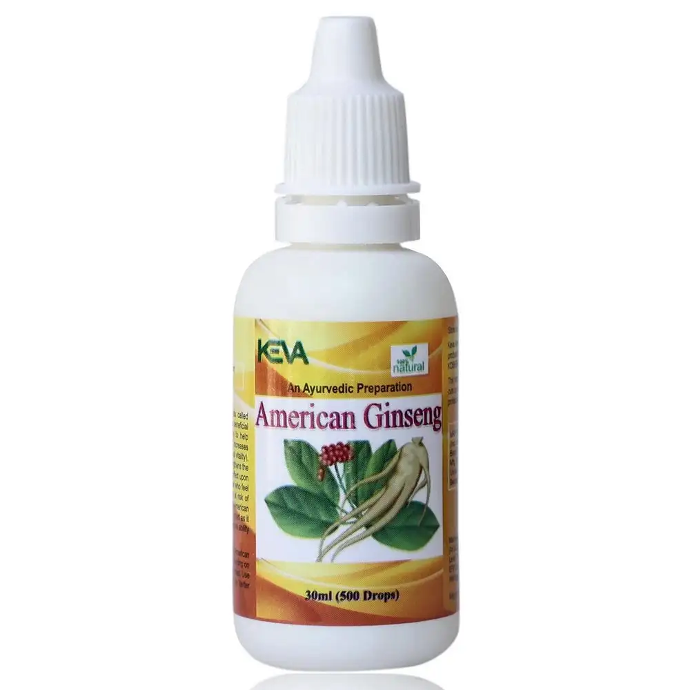 Keva American Ginseng Drops,  30 ml