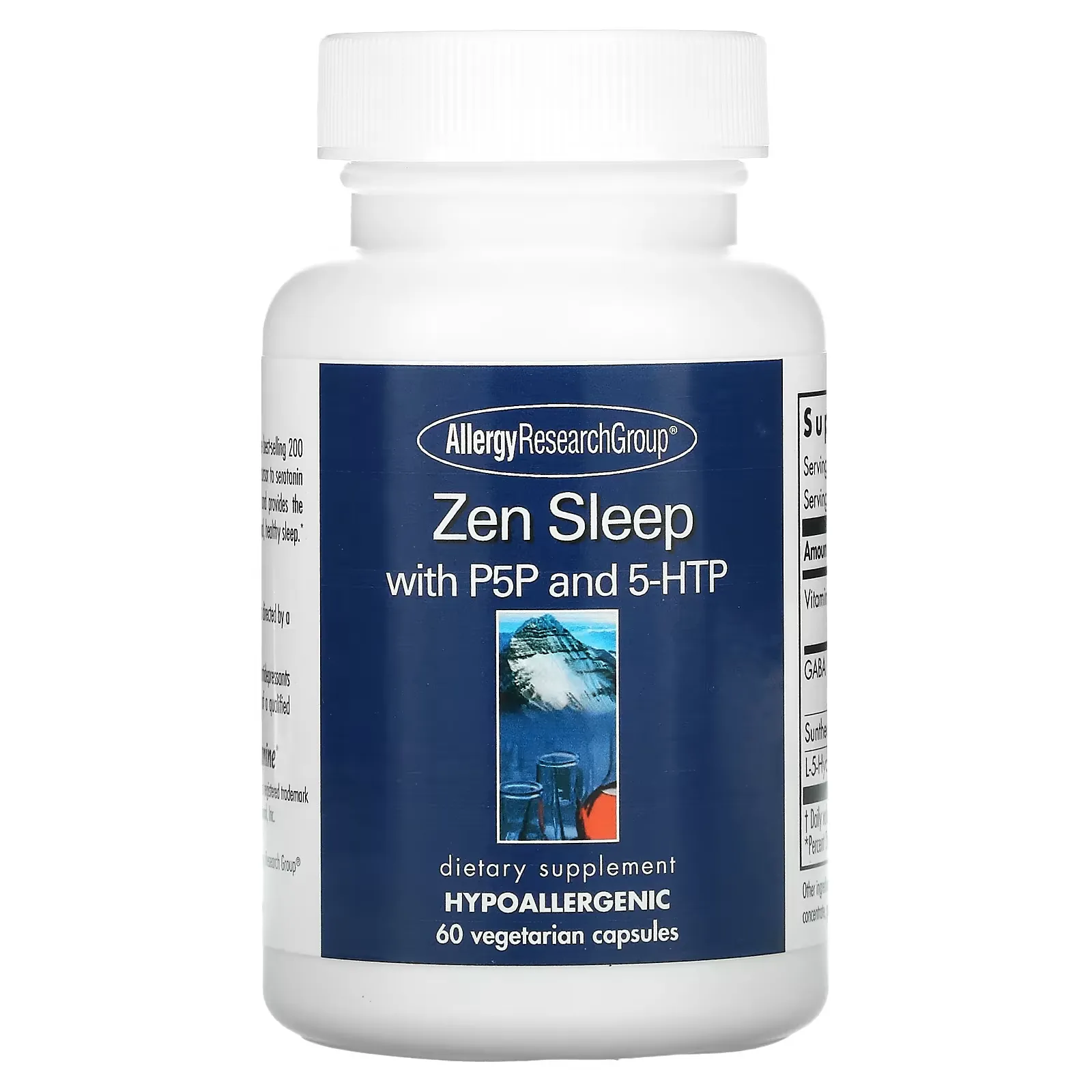 Zen Sleep with P5P and 5-HTP, 60 Vegetarian Capsules